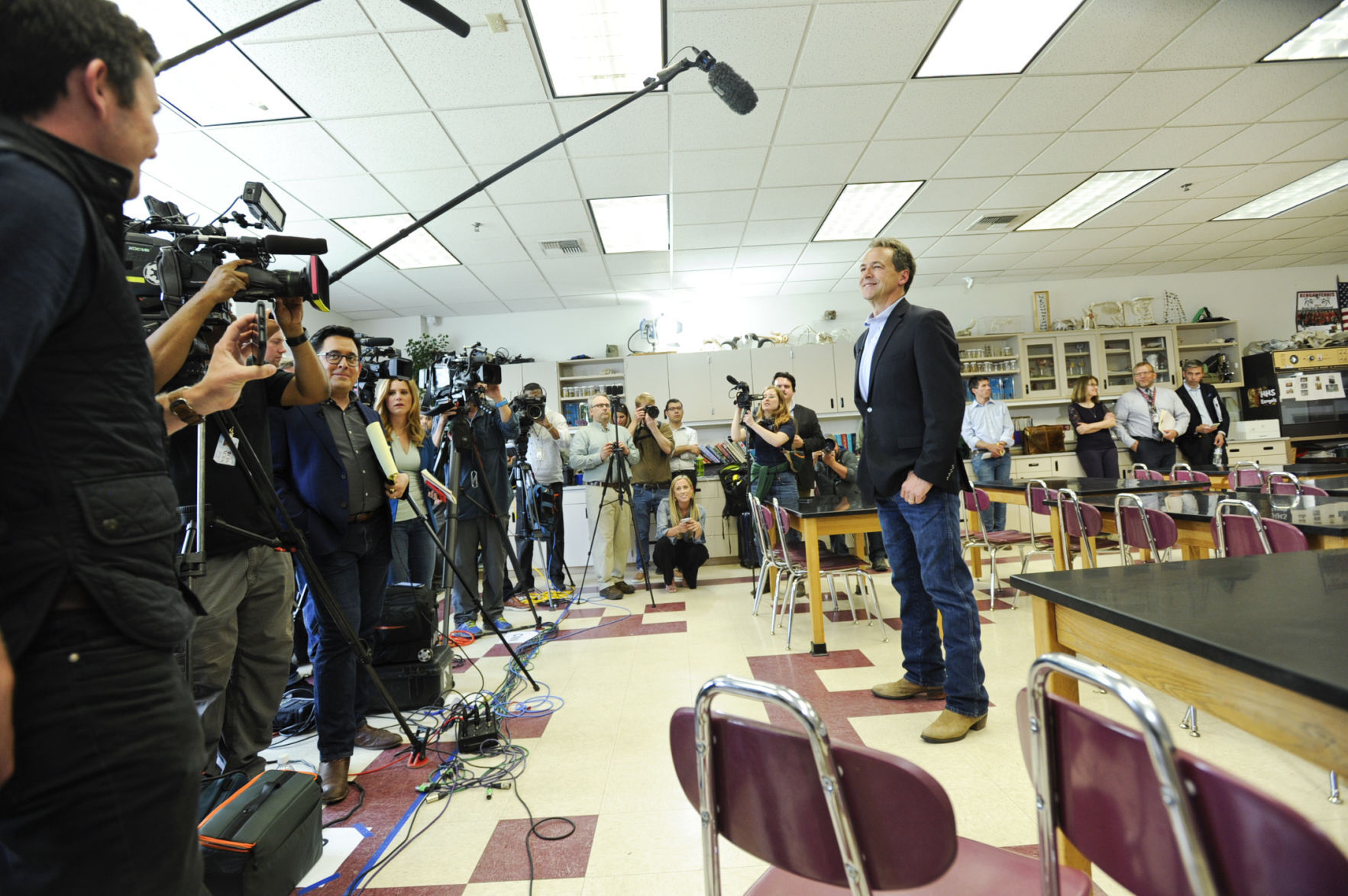Gov. Steve Bullock, Democratic presidential candidate, officially announces